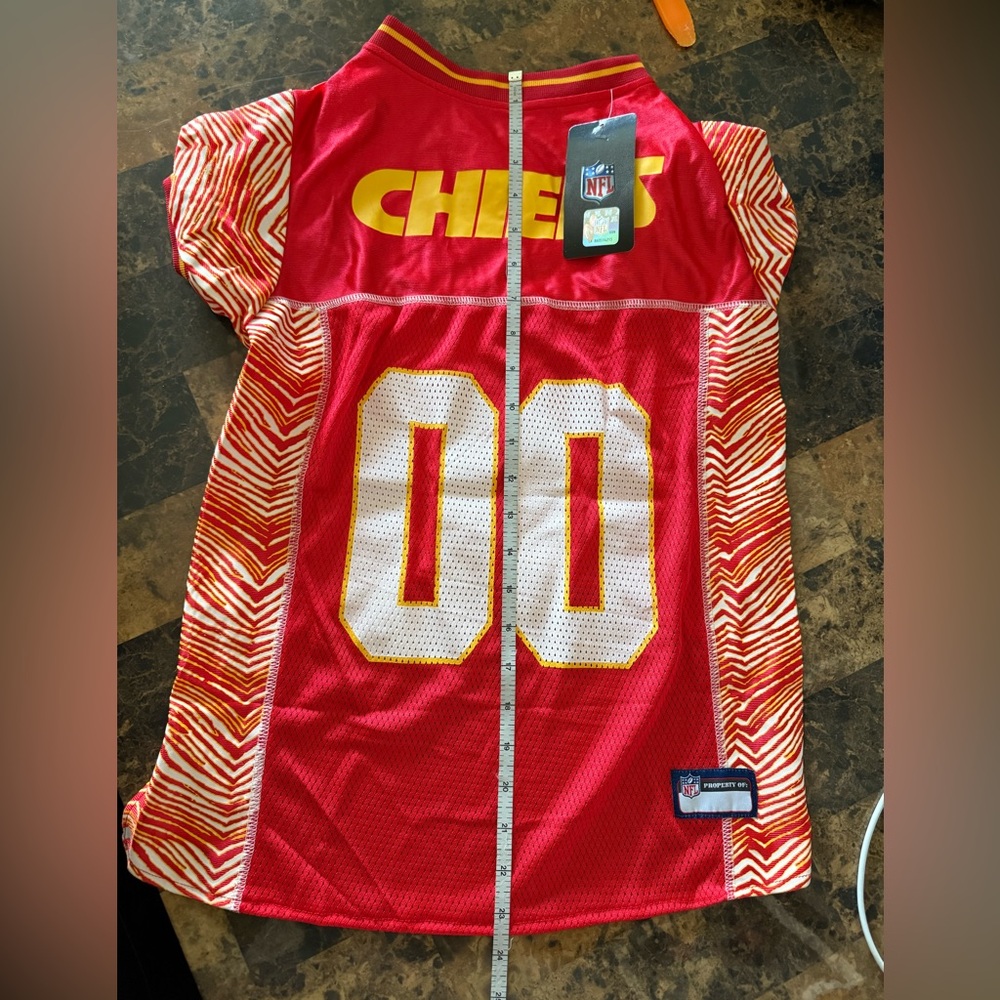 Zubaz Chiefs Dog Jersey
